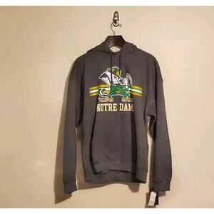 Notre Dame Hoodie Fighting Irish Licensed Hooded Sweatshirt Captivating NWT Med